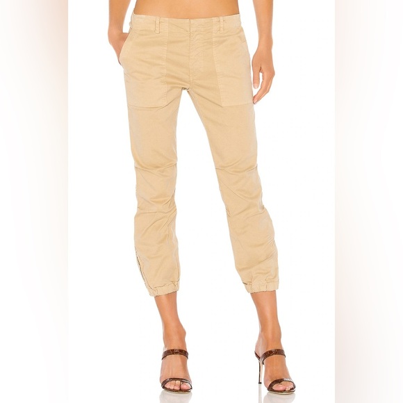Nili Lotan Women’s Cropped Military Pants in Desert Sand Size 4 - Picture 1 of 15